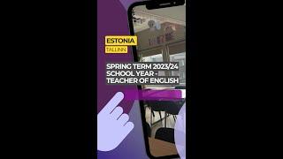 Estonia: Tallinn. | SPRING TERM 2023/24 school year: Teacher of English, Native level speaker