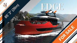 M/Y EDGE Yacht for Sale | 85' 3" (26m) Sarp Yachts | N&J Yacht Tour