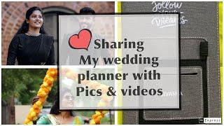 How I planned for My Wedding | How I organized everything | my wedding planner | Bride’s special!!