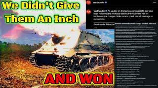 The Economy Update Is NOT Happening - The Players Won [War Thunder]