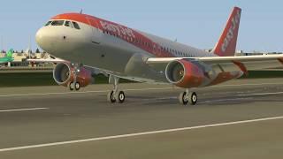 [X-Plane 11] Another good flare with the A320