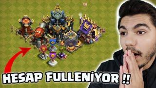 6x KAHRAMAN BASTIM !! HESAP FULLENİYOR !! - Clash Of Clans