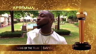 Afrimma 2017 Song of the Year - Davido