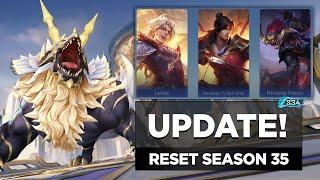 BOCORAN HERO BARU, SKIN SEASON, & REVAMP DI SEASON 35