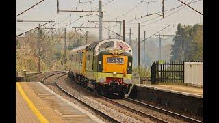 D9000 Royal Scots Grey | ECML Deltic! Royal Scots Grey Special Kings X-Edinburgh Fri 21st April 2023