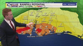 Even Warmer Monday, Flash Flooding Threat with Storms Tuesday: Sunday Evening Forecast 11/17/2024