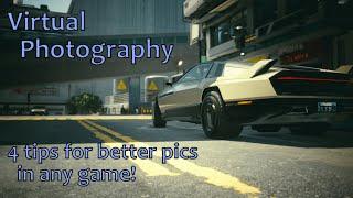 4 photo mode tips from real-world photography - cross-game virtual photography examples