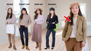 5 types of hats and outfit pairing dos and donts