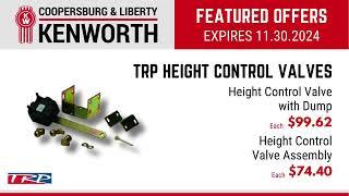 Coopersburg & Liberty Kenworth Parts & Service Specials: November 2024