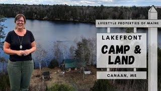 Waterfront Camp & Land Lot | Maine Real Estate