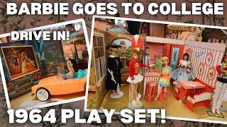 Barbie's College Dorm Life in 1964: A Vintage Set You Need to See!