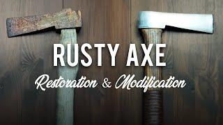 Rusty Axe | Restoration & Modification | 4K