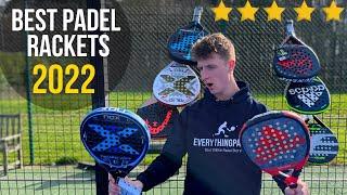 BEST Padel Rackets For 2022 (Ultimate Buyer's Guide)