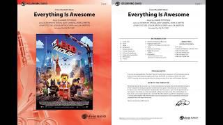 Everything Is Awesome (Awesome Remixxx!!!), arr. Ralph Ford – Score & Sound