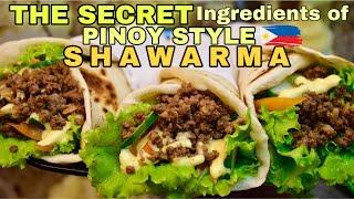 SHAWARMA | SECRET RECIPE FOR NEGOSYO with COSTING | HOMEMADE GARLIC SAUCE & HOMEMADE PITA BREAD