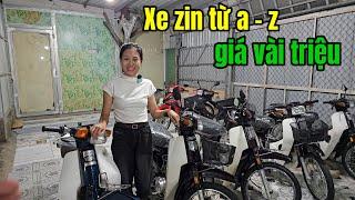 Em Duyên lần đầu bán rẻ Super Dream 2001 Cub 82 Wave vài xe giá rẻ đi làm Ae mê xe gọi ngay em Duyên