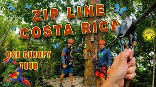 Zip Line Costa Rica Adventure- OSA Canopy Tour Zipline