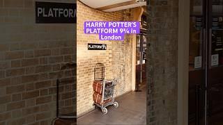 Harry Potter’s Platform 9¾ in London | Harry Potter Shooting locations in London - King’s Cross