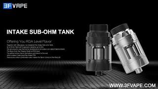 Augvape Intake Sub Ohm Tank Vape Atomizer