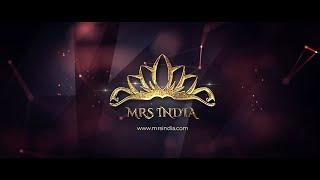 Mrs India 2022 Promo Video