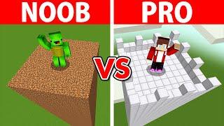 Minecraft NOOB vs PRO: SAFEST SECURITY TOWER BUILD CHALLENGE