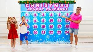 Diana and Roma open the Advent Calendar with a Christmas to-do list