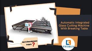 All in one glass cutting machine from the Iraqi customer shares video