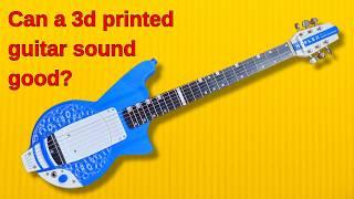 Building A COMPLETLY 3D Printed Guitar And Giving It To The Pros To Test