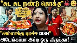 Actress Jyothi Meena  “கொழம்புல நண்டு நீச்சலடிக்குது பாரு தம்பி” - Jyothi Meena Kitchen Tour