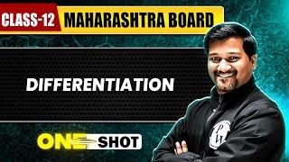 DIFFERENTIATION IN 1 SHOT | Maths | Class12th | Maharashtra Board