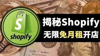 Shopify教程 | 解密shopify无限免月租开店 | Shopify独立站高转化率主题 | Shopify爆款选品工具