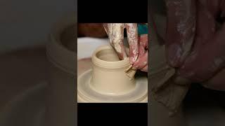 Making a Facepot | Pottery | کاپ سرامیک چرخکاری  #سرامیک #ceramicvase  #pottery