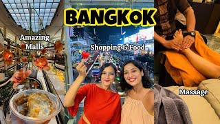 Things to do in Malls of Bangkok, Thailand | Food Tour | Shopping | Massage & Parks 