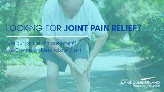 Looking for Joint Pain Relief? Take Our Free Online Health Assessment!