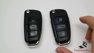 [HOW TO] Audi Key Shell Replacement Tutorial 2005-2013 - Complete