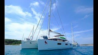 Catamaran Adriatic Lion Sail Croatia Yacht Charters   HD 1080p