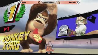 The Smash Mine #7 - Smash 4 Singles LR2: Kalm (Donkey Kong) v. Most Defs (Fox/Sheik)