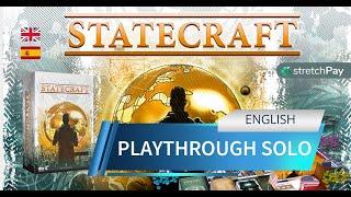 Playthrough solo game Statecraft