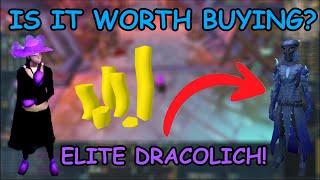 Should You Buy Elite Dracolich Armour? - Runescape 3