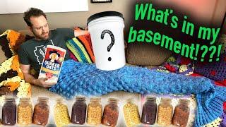 My Vegan Basement Food Storage Tour!