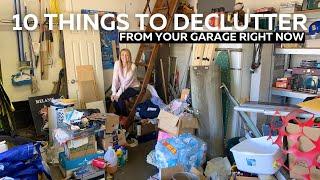 10 Things to Declutter from your Garage Right Now!