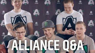 Q&A with Alliance Dota 2 - powered by GG.Bet