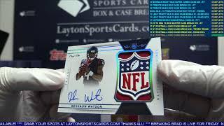 2017 NT Football 1 Box Break for Josh V WATSON NFL SHIELD!!!