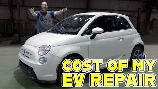 I fixed My First EV! My Hoovie's Garage Fiat 500e Is ALIVE Again