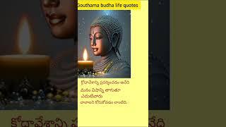 Gouthama budha life quotes in telugu.