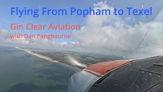 Flying from Popham to Texel