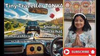 #roadtrip from #pune #maharashtra to #shimla #himachalpradesh in just 2 days @TanyaMohapatra #tanya