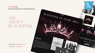 Landing Page All About Black Pink