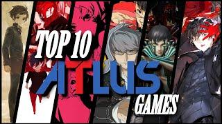 Top 10 FAVORITE Atlus Games ~ DavidCast JRPGs