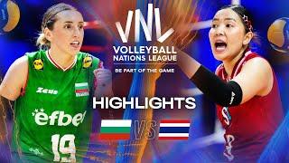 Bulgaria  vs. Thailand  - Highlights | Week 2 | Women's VNL 2025